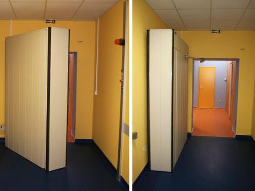 Puerta abatible - DIB Radioprotection - de protección radiológica / para radioterapia / para ciclotrón