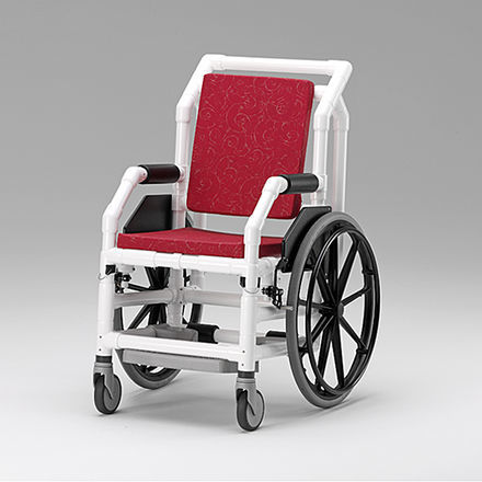 Silla de ruedas activa - DR 400 - RCN Medizin - para ducha / compatible con IRM / con reposapiernas
