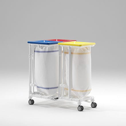 Carro para bolsas para ropa sucia - SLH 023 B FP - RCN Medizin - médico / de limpieza / para desechos