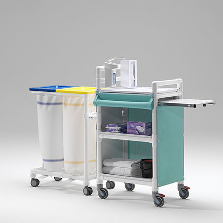 Carro para bolsas para ropa sucia - MC 332 S SPL - RCN Medizin - para ropa limpia / médico / de transporte