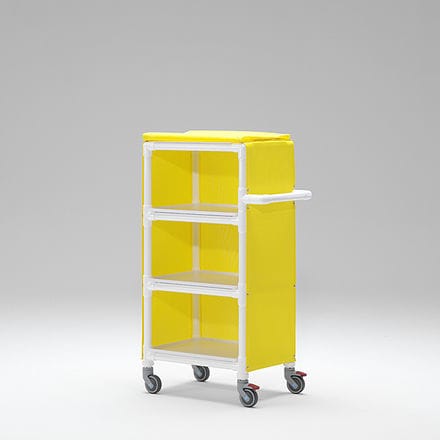 Carro para bolsas médico - MLC 203 - RCN Medizin - de almacenamiento / 3 estantes