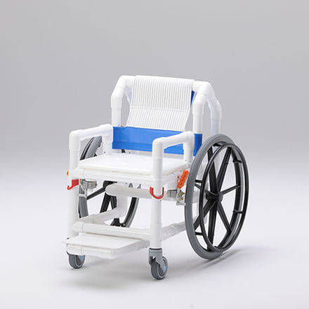 Silla de ruedas manual - DR 100 Mini S - RCN Medizin - pediátrica / para ducha / compatible con IRM