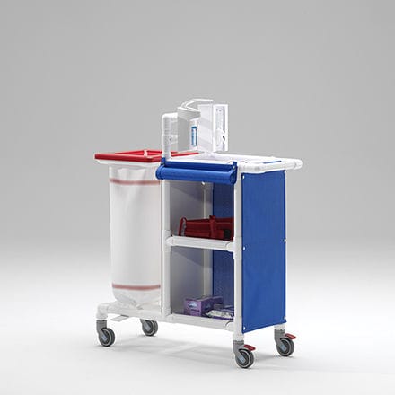 Carro para bolsas para ropa sucia - MC 231 S - RCN Medizin - para ropa limpia / médico / de transporte