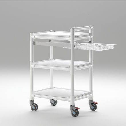 Carro médico - MPC 253 AS 50 - RCN Medizin - de uso general / multifunción / con cajón