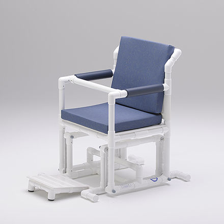 Silla con reposabrazos - GSS 800 S - RCN Medizin - con reposapiés