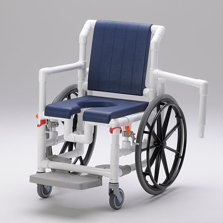 Silla de ruedas activa - DR 100 PPG - RCN Medizin - para ducha / con reposapiernas / con reposabrazos