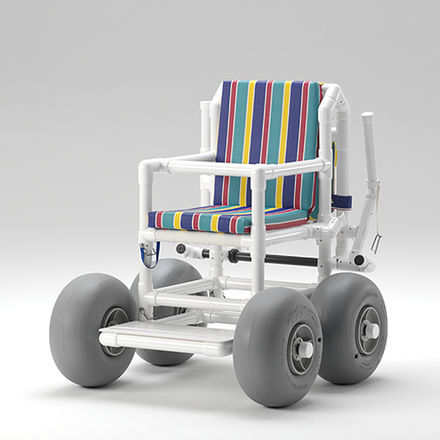 Silla de ruedas pasiva - SM 700 FBS SBS - RCN Medizin - de exterior / de playa / compatible con IRM