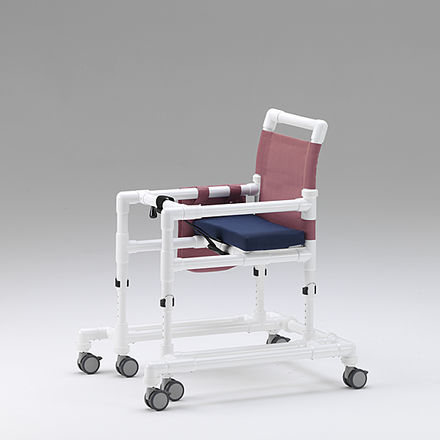Silla de traslado de interior - GW 120 mini - RCN Medizin - de altura variable / con reposabrazos