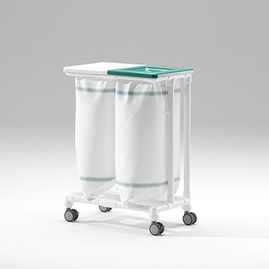 Carro para bolsas para ropa sucia - SLH 022 - RCN Medizin - médico / de transporte / para lavandería