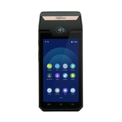 Terminal de pago portátil - AXIUM DX4000 - Ingenico - 3G / 4G / Bluetooth