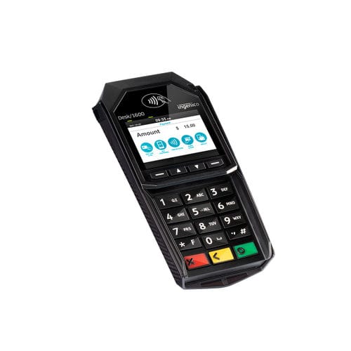 Terminal de pago de mostrador - Desk/1600 - Ingenico - inteligente / PCI PTS v6 / sin contacto