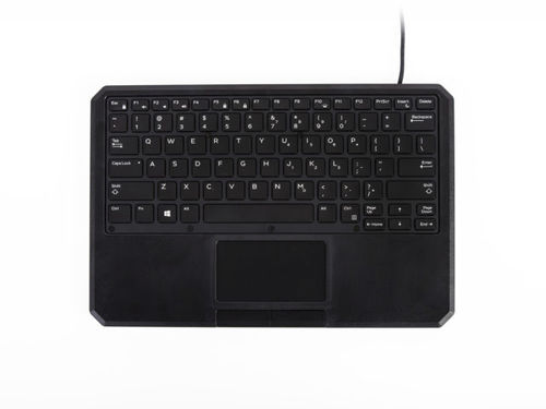 Teclado médico con alfombrilla táctil - IK-82-SA - IKEY - USB / hermético