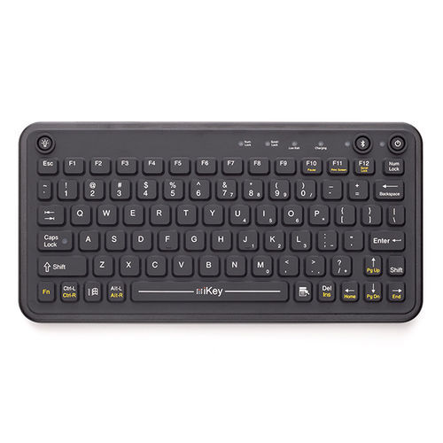 Teclado médico con teclas digitales - BT-80-03 - IKEY - inalámbrico / retroiluminado / hermético