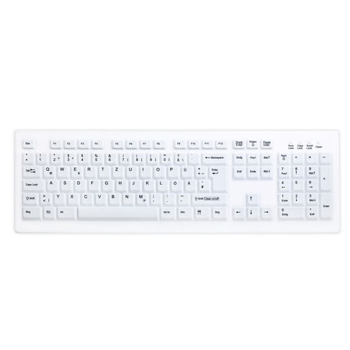 Teclado médico con teclas digitales - AK-C8100 - Active Key GmbH - de silicona / desinfectable / de higiene