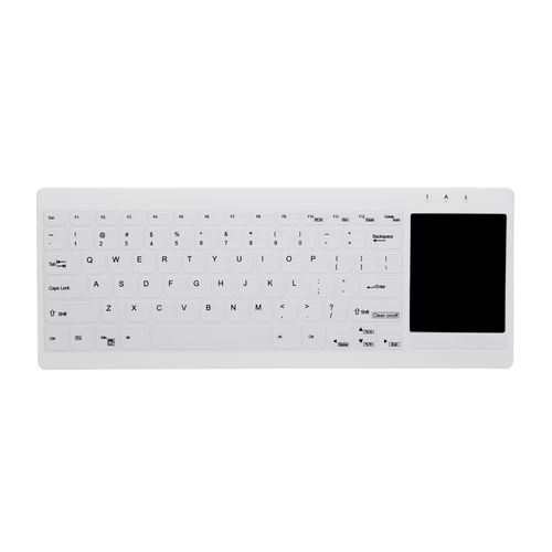 Teclado con alfombrilla táctil - AK-C4412F - Active Key GmbH - USB / de higiene