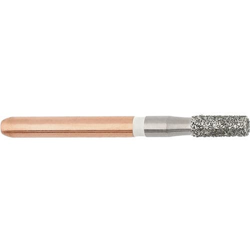 Fresa para odontología - Rocky - Komet Dental - de diamante / de corte / de alta resistencia al desgaste