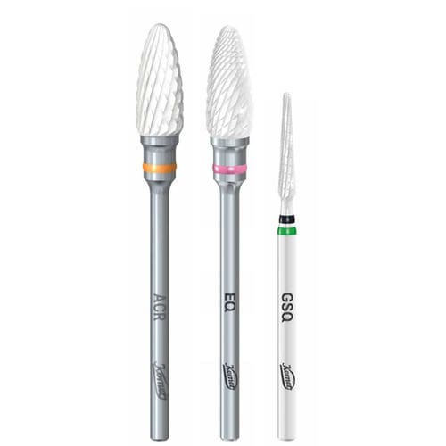 Fresa para odontología - ACR/EQ/GSQ - Komet Dental - de cerámica / de pulido