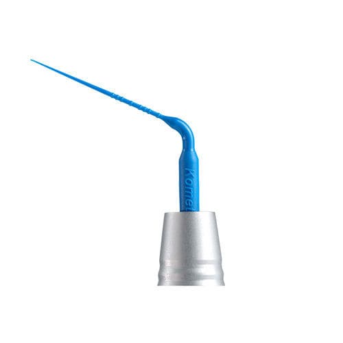 Punta ultrasónica piezoeléctrica - BlueTip - Komet Dental - endodóntica / con código de color