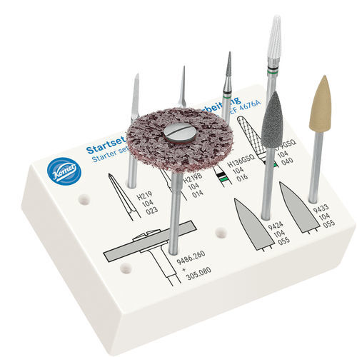 Kit de instrumentos para pulido dental - 4676A  - Komet Dental - para acabado dental
