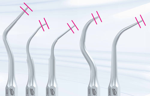 Punta ultrasónica piezoeléctrica - LU8  - Komet Dental - para limpieza dental
