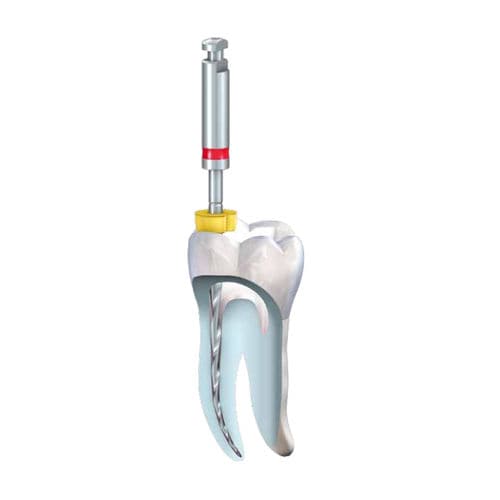 Lima endodóntica rotativa - F6 SkyTaper - Komet Dental - para la conformación de los conductos / NiTi