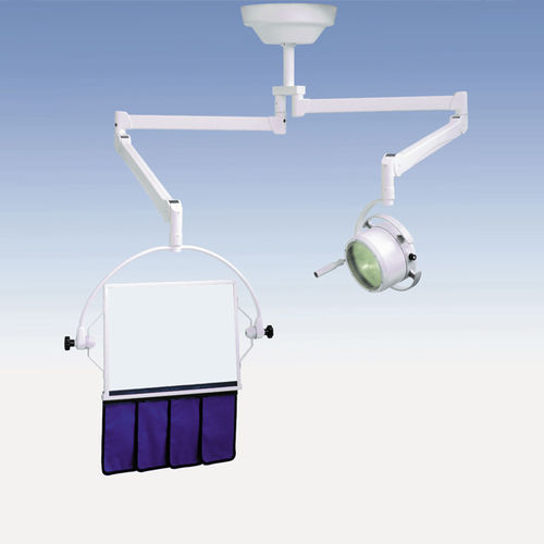 Pantalla de radioprotección rayos X - V-SP series - Cablas - de techo / con ventanas / con lámpara cialítica