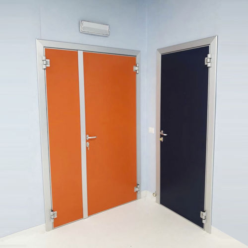 Puerta para unidad de radiología - ANTI-X - Cablas - de protección radiológica / para centro sanitario / abatible