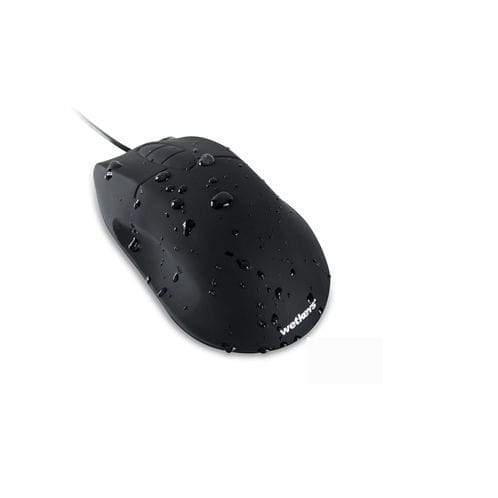 Ratón médico óptico - OMWK0C01-BK - WETKEYS - USB / con botones de desplazamiento / impermeable