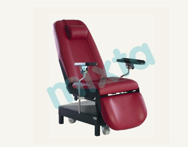 Sillón para extracción de sangre hidráulico - MKAK 4020 - MIXTA - de 2 secciones / lavable