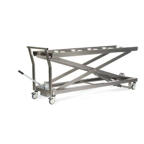 Carro para traslado de cadáveres de elevación - MKL 9002 - MIXTA - hidráulico / para ataúdes