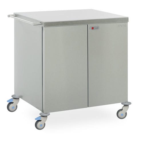 Carro para objetos esterilizados - MSU 2140 - MIXTA - para transporte / de acero inoxidable / con 2 puertas