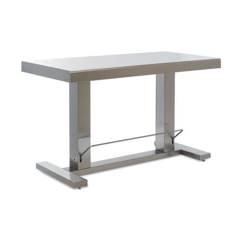 Mesa de trabajo - MCTY 1045 - MIXTA - rectangular / de altura regulable / de acero inoxidable