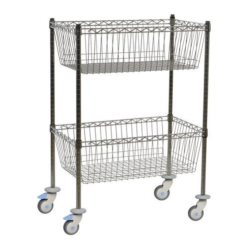 Carro de esterilización - MSA 3350 - MIXTA - para transporte / de acero inoxidable / con canasta
