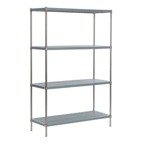 Estantería modular - MRS 5040 - MIXTA - de esterilización / de acero inoxidable