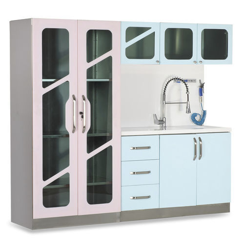 Conjunto de muebles de esterilización - MKD 2080 - MIXTA - para almacenamiento de muestras / para muestras de laboratorio / para centro sanitario