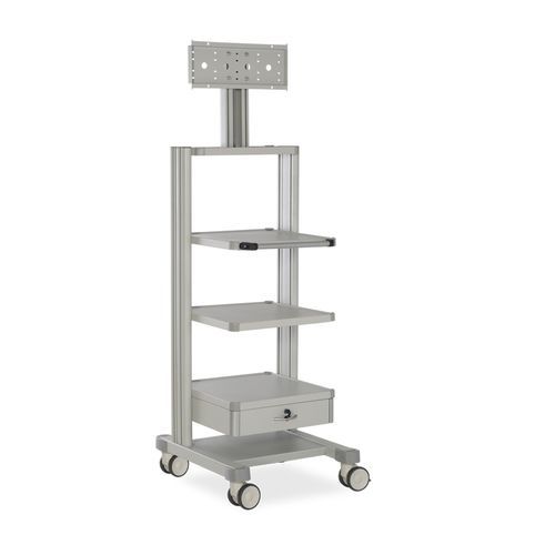 Carro médico - MCTB 1020 - MIXTA - para dispositivos médicos / para transporte / con cajón