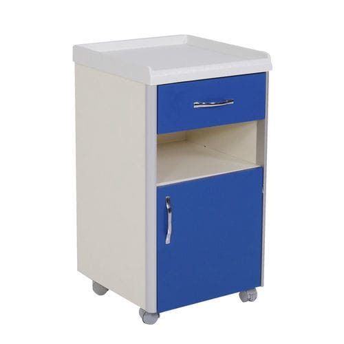 Mesa de cabecera con cajones - MHBK 6010 - MIXTA - con ruedas / con compartimentos