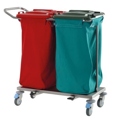Carro para bolsas para ropa sucia - MICA 4530 - MIXTA - para ropa limpia / médico / de hospital