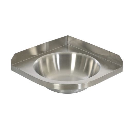 Fregadero para centro sanitario - MDML 4546 - MIXTA - 1 estación / de acero inoxidable / de pared