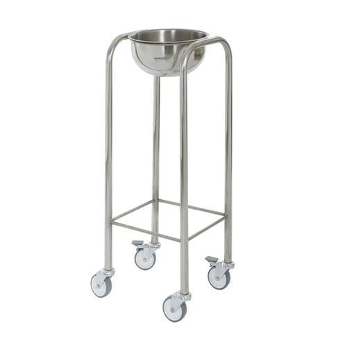 Portacuencos con ruedas - MSK 7011 - MIXTA - de acero inoxidable