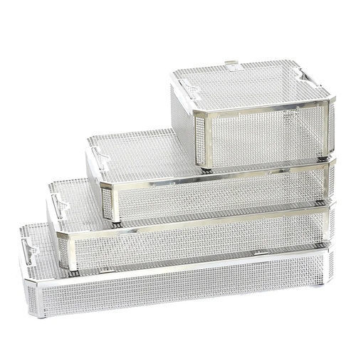 Recipiente de esterilización para instrumental - MYSK series - MIXTA - apto para autoclave / de acero inoxidable