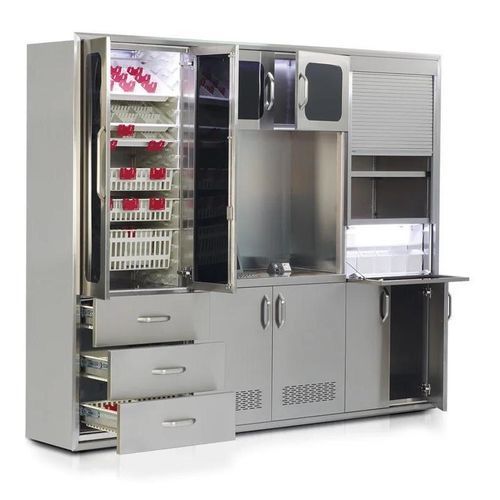 Conjunto de muebles de esterilización - MGD 2060 - MIXTA - para instrumental quirúrgico / para catéteres / para objetos esterilizados