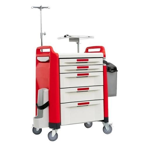 Carro de emergencia - MCCA 6500 - MIXTA - de hospital / portacilindros de oxígeno / para bombonas de gas