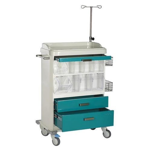 Carro de esterilización - MPA 7510 - MIXTA - de hospital / de dispensación de medicamentos / de almacenamiento