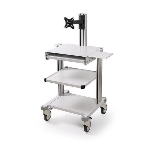 Carro de hospital - MCTB 1010 - MIXTA - para endoscopio / para endoscopia / para transporte