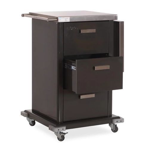 Carro médico - MKAS 1090 - MIXTA - para apósitos / 3 cajones / móvil