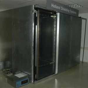 Jaula de Faraday para centro sanitario - Holland Shielding Systems - modulable