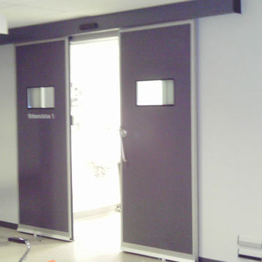Puerta de laboratorio - DTH7  - Tané Hermetic - corredera / de acero inoxidable / hermética