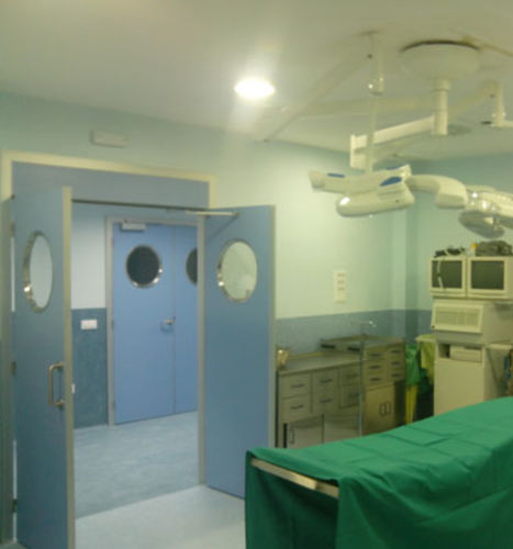 Puerta de hospital - TSP  - Tané Hermetic - para centro sanitario / de laboratorio / abatible
