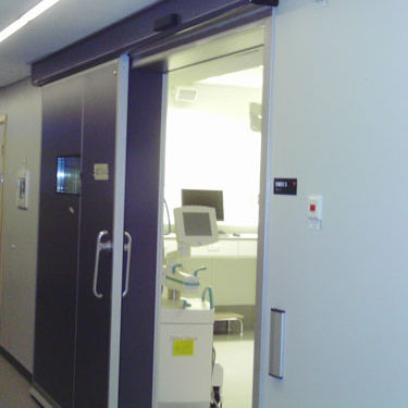 Puerta de protección radiológica - TH7 Pb - Tané Hermetic - para unidad de radiología / de laboratorio / corredera